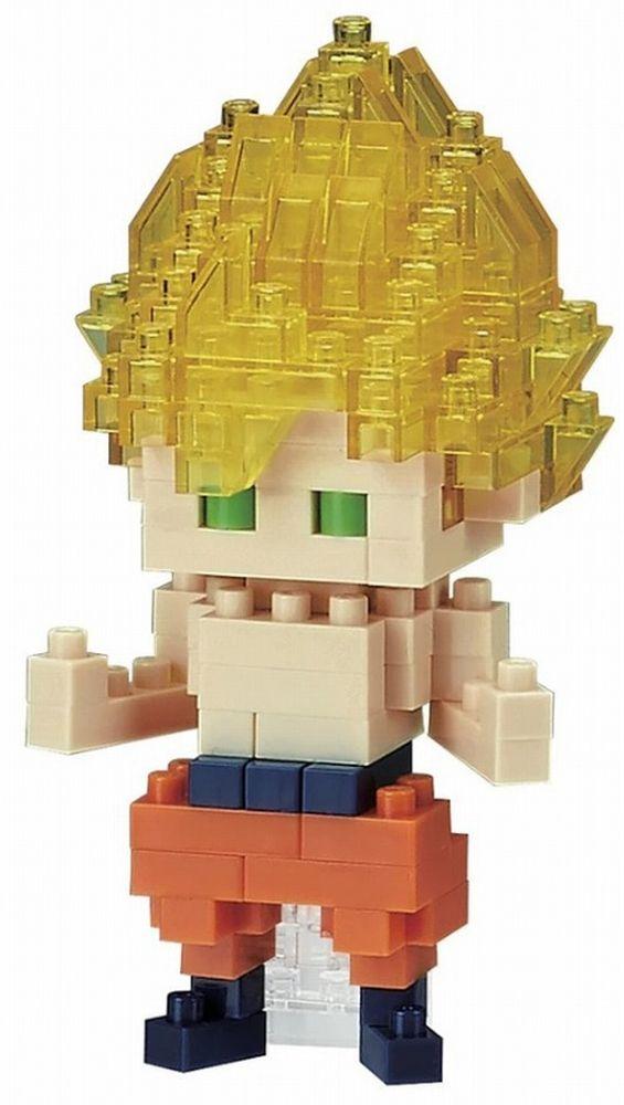 Bandai Nanoblock : Dragon Ball – Son Goku Super Saiyan Building Block Figure (NBDB007)