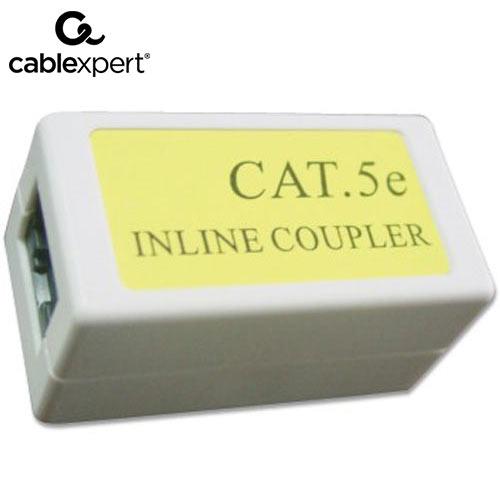 CABLEXPERT Cat. 5E LAN COUPLER, WHITE | Gameexplorers.gr