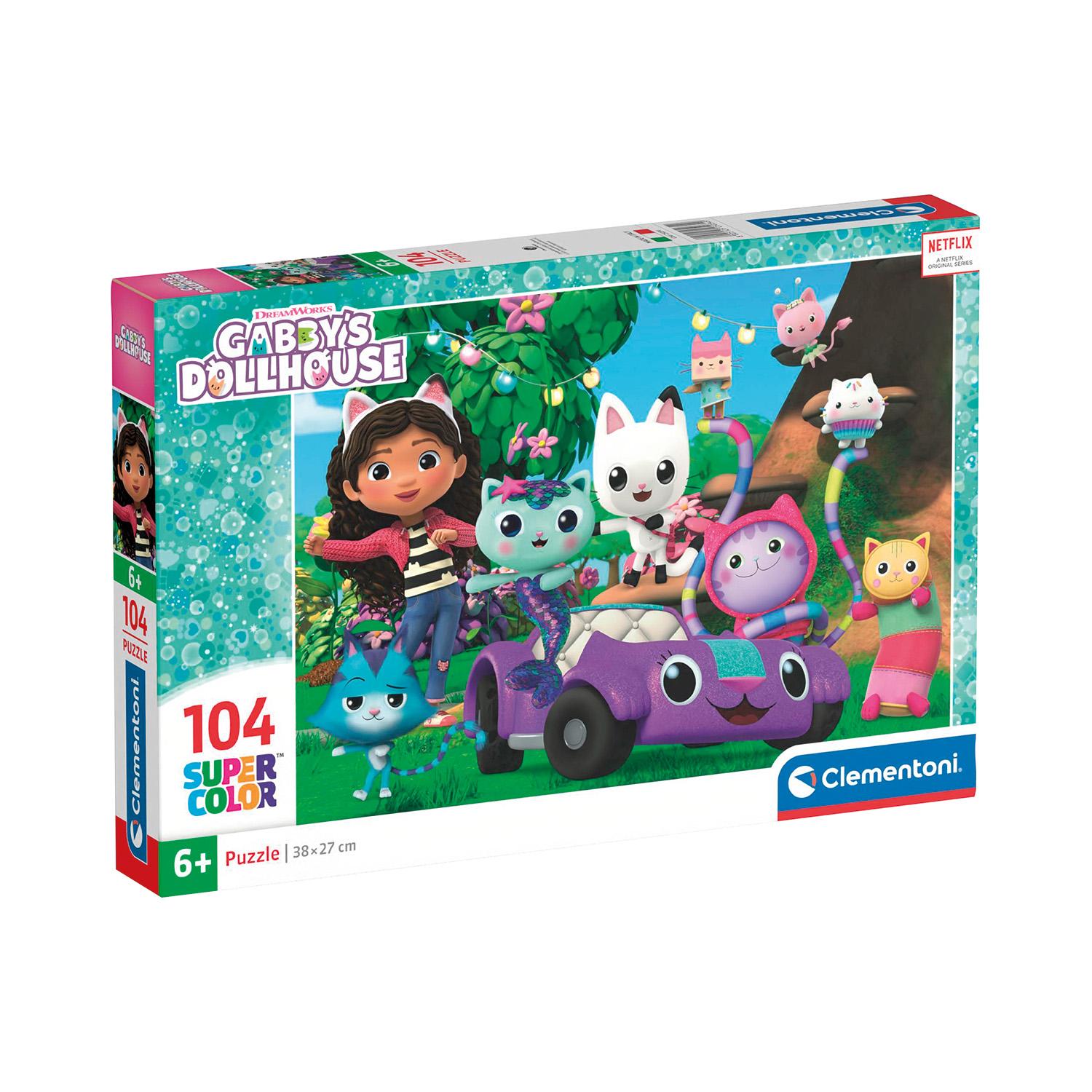 Clementoni Παιδικό Παζλ Super Color DreamWorks Gabby's Dollhouse 104 ...