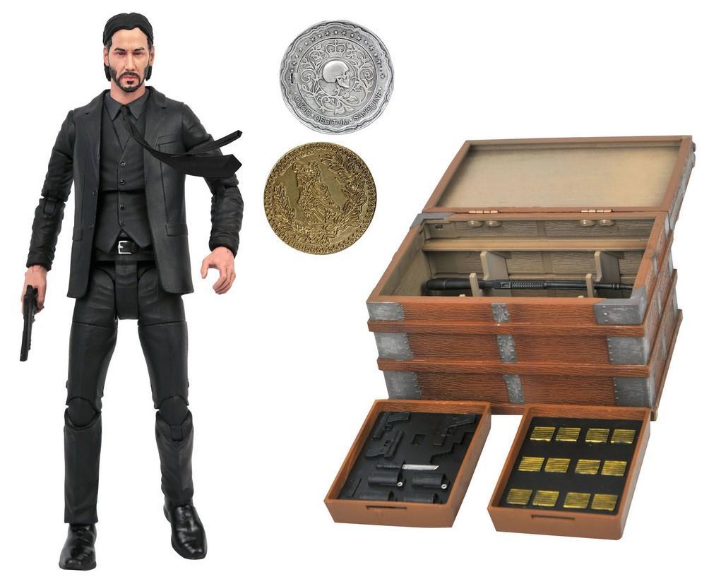 Diamond Select Toys Deluxe John Wick John Wick Action Figure Set