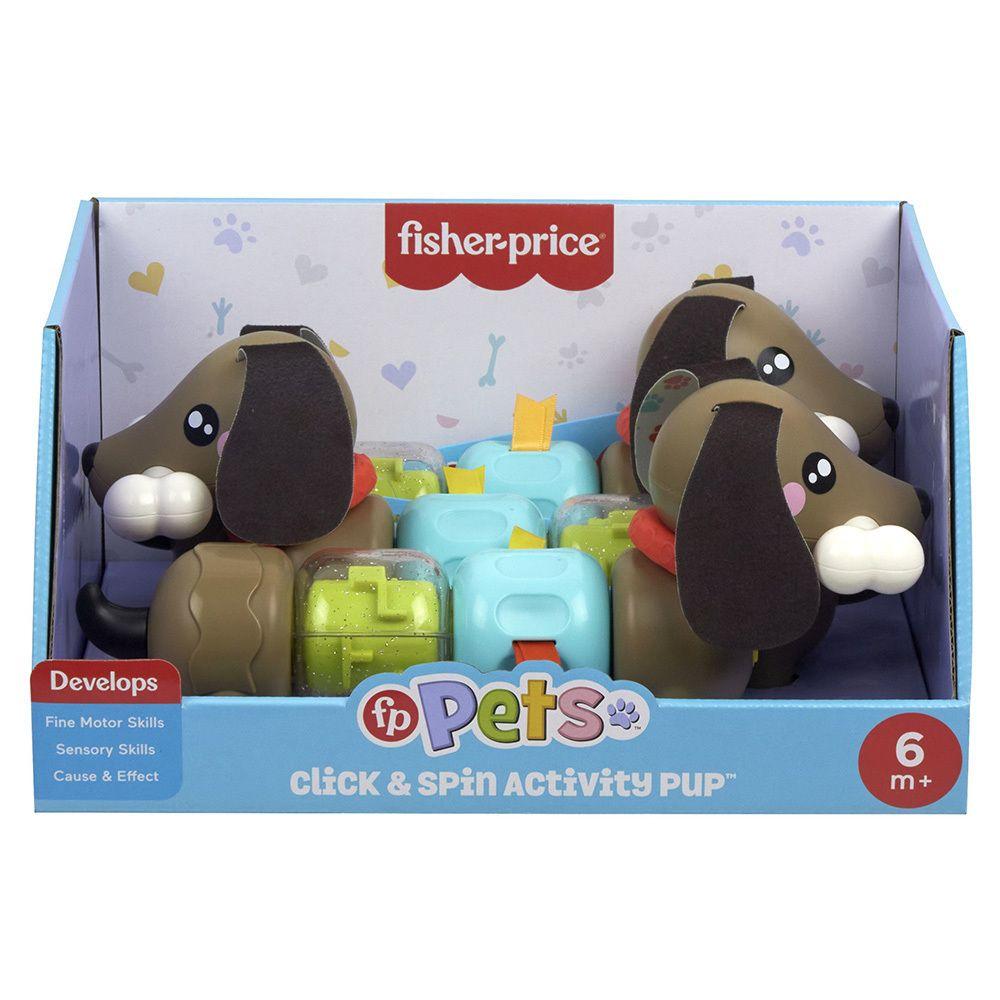 Fischer-Price Pets: Click & Spin – Activity Pup (HTW91)