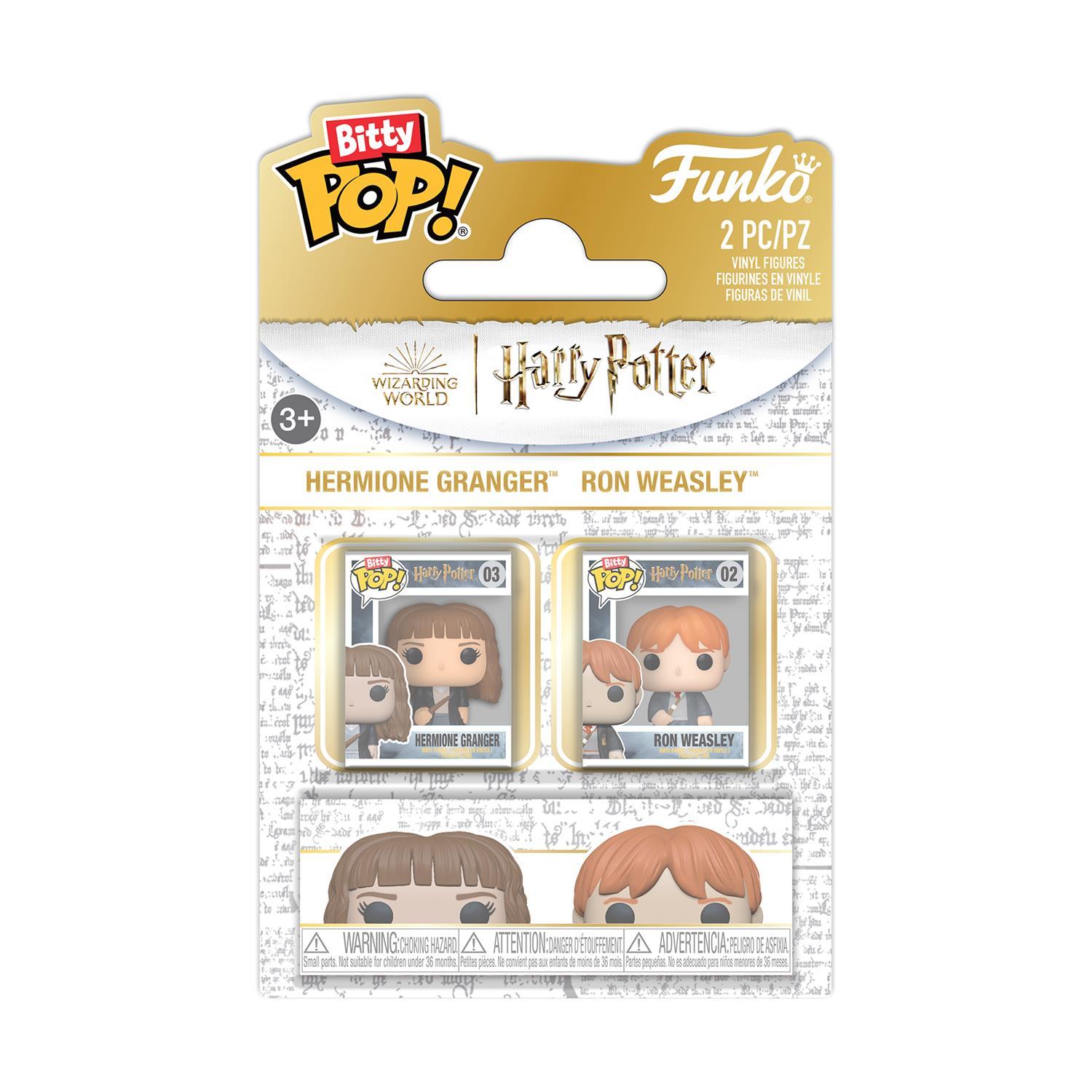 Funko Bitty Pop! 2-pack: Harry Potter - Ron & Hermione Vinyl Figures