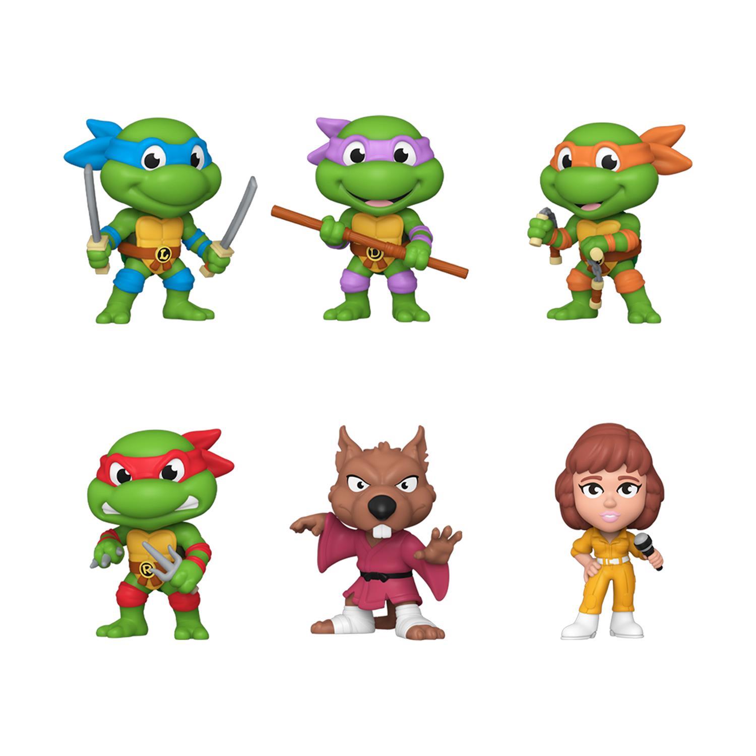 Funko Minis: The Mutant Teenage Ninja Turtles (Random) Vinyl Figures