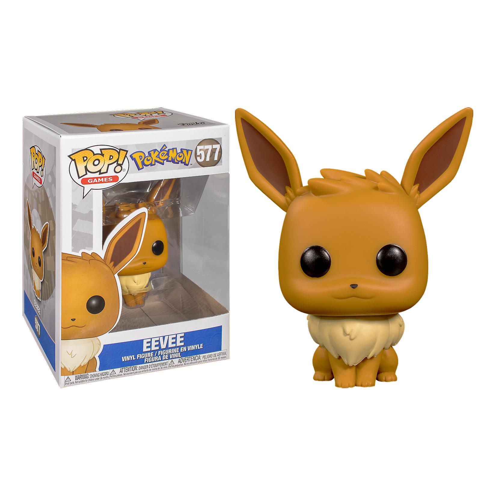 Funko Pop! Games Pokemon Eevee Diamond Collection 2021 Fall Convention Exclusive Figure #626 For Men