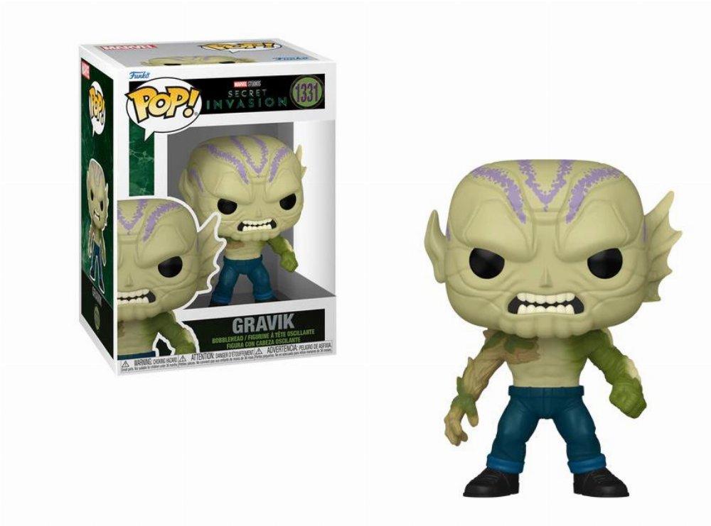 Funko Pop! Marvel: Secret Invasion - Gravik #1331 Bobble-Head Vinyl Figure