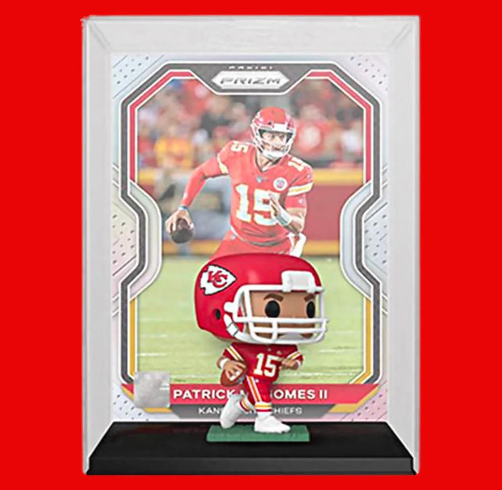 Funko Pop Trading Cards #10 Patrick Mahomes II Vinyl Figure NFL Chiefs