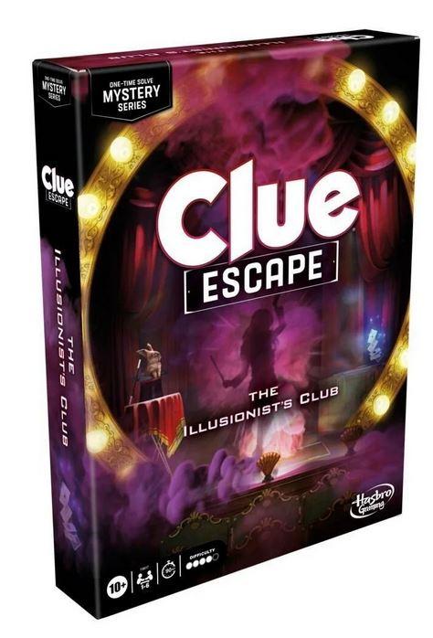 Hasbro Cluedo: Escape – The Illusionist’s Club Board Game (Greek Language) (F8817)