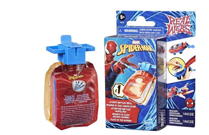 Hasbro Marvel: Spider-Man Real Webs – Ultimate Web Fluid Refill Pack (F8735)