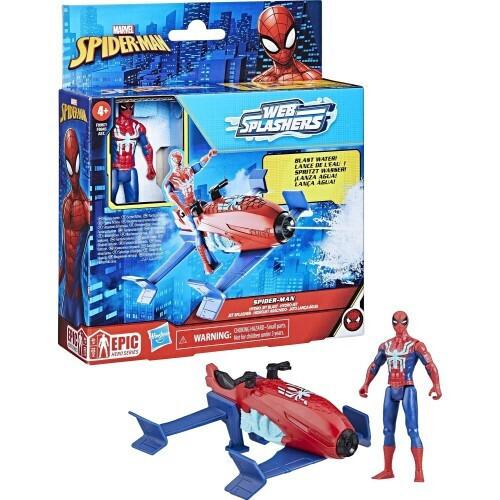 Hasbro Marvel: Web Splashers – Spider-Man Hydro Jet Blast Vehicle (F8967)