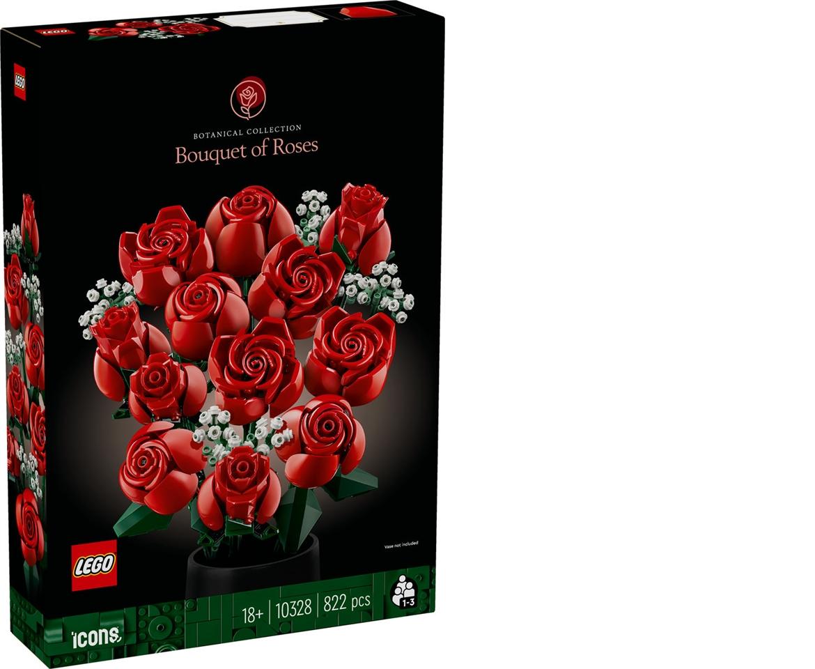 LEGO® Icons: Bouquet of Roses Building Set (10328)