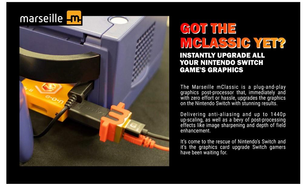 Marseille mClassic PlugandPlay Graphics Processor Upscaler (1440p/4K