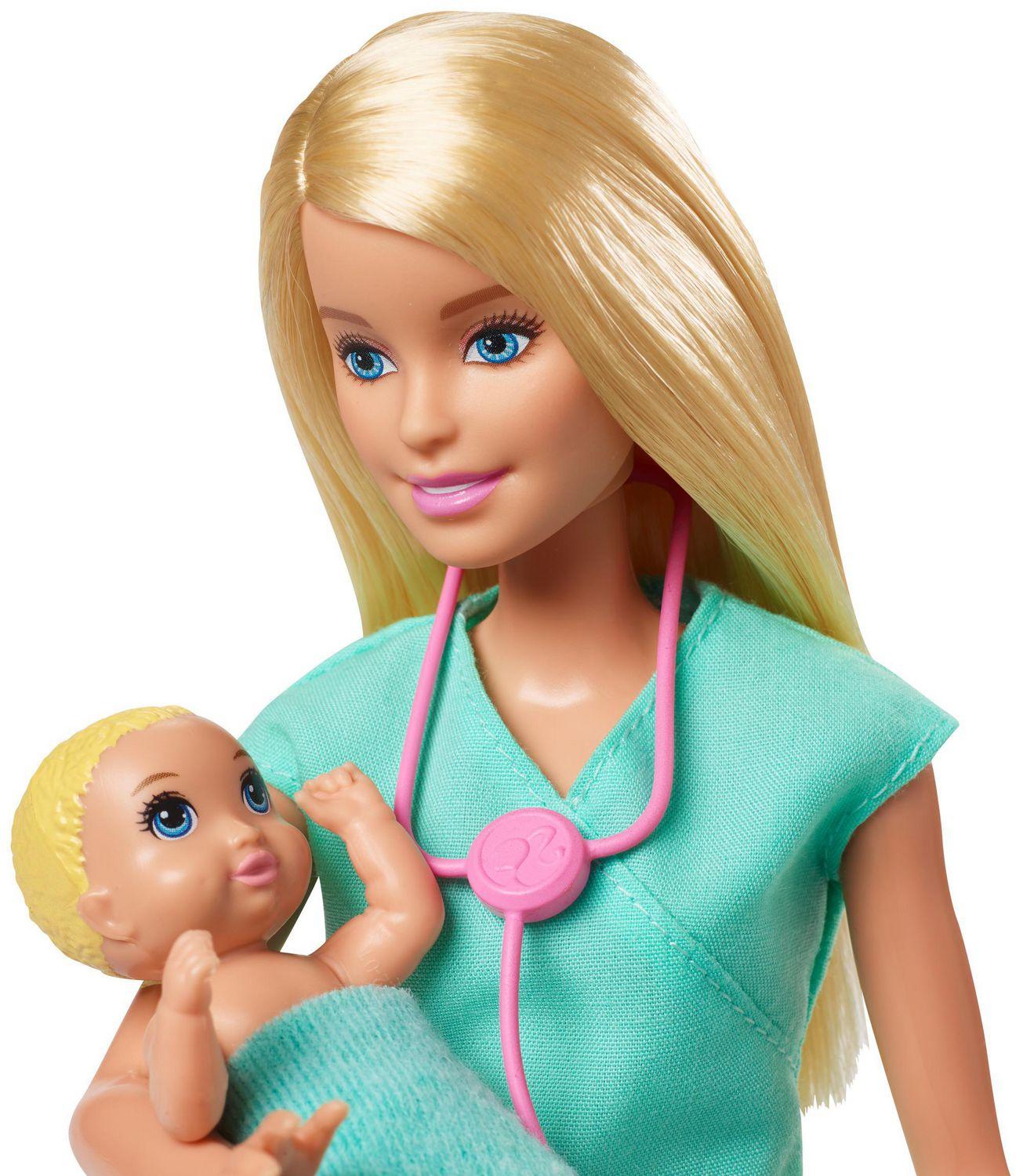 Mattel Barbie: You Can be Anything - Baby Doctor Doll - Παιδίατρος