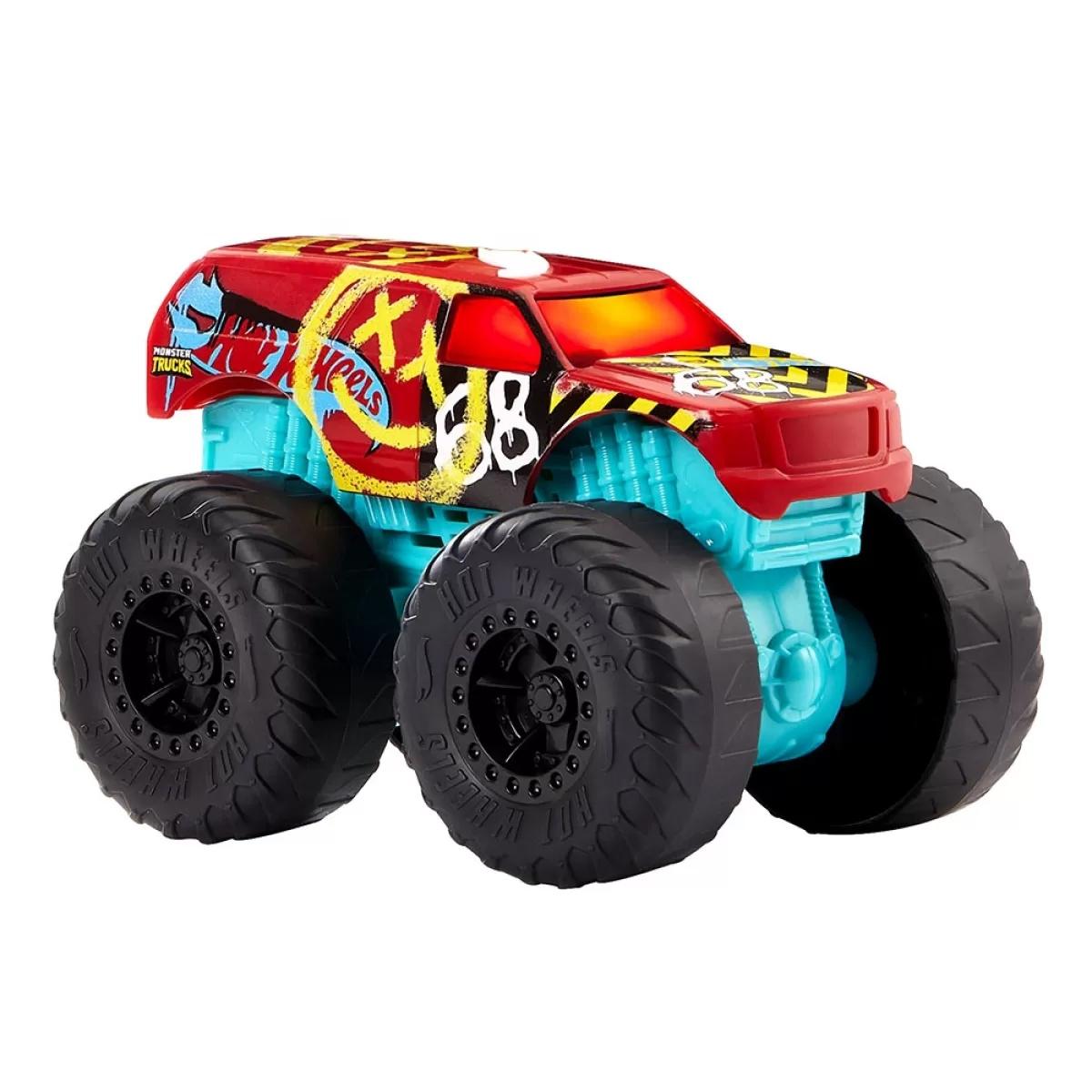 Hot Wheels Monster Trucks Roarin' Wreckers - Boneshaker