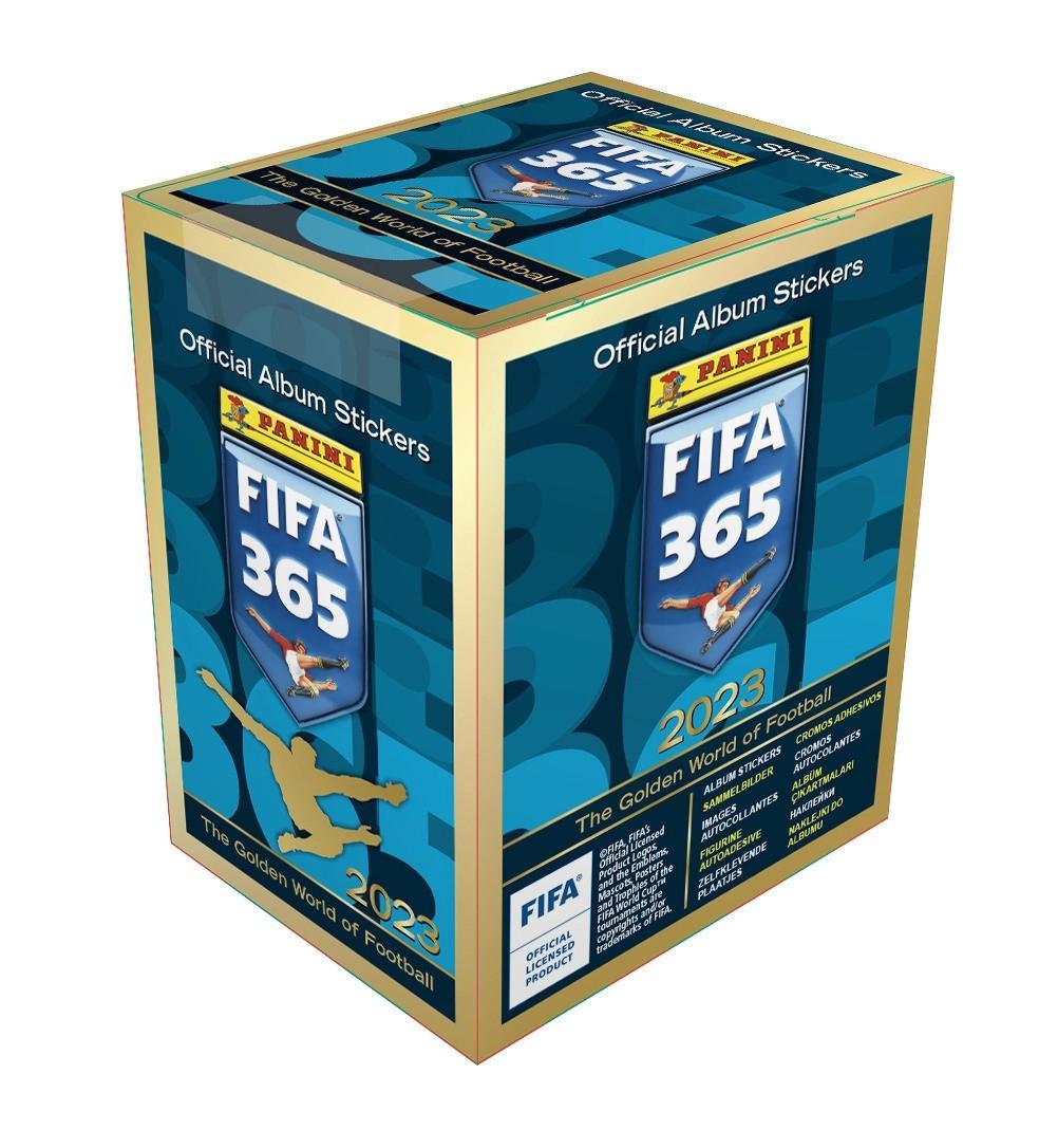 Panini Fifa 365 2023 Booster Display Stickers 50pcs Gameexplorers gr