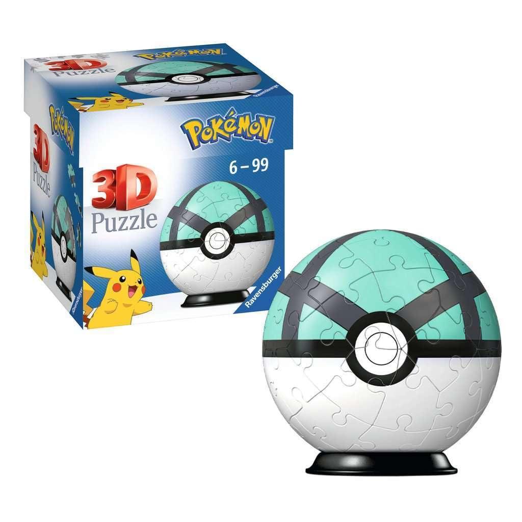 Ravensburger 3D Puzzle: Pokemon – Net Ball (55 pcs) (11581)