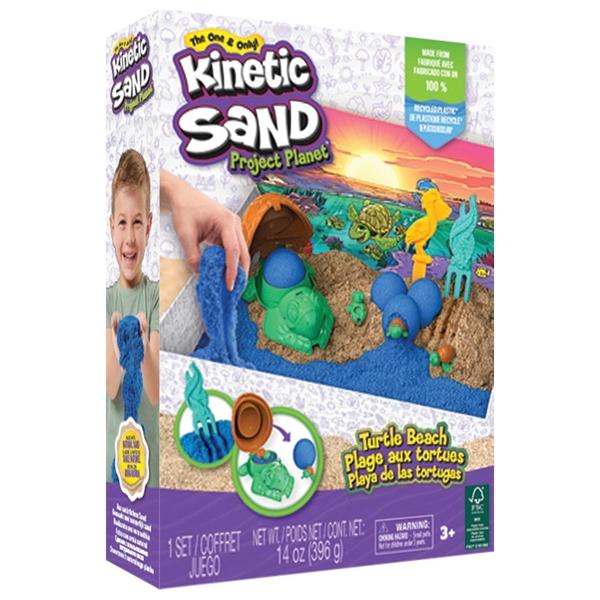 Spin Master Kinetic Sand: The One & Only Project Planet – Turtle Beach (6069781)