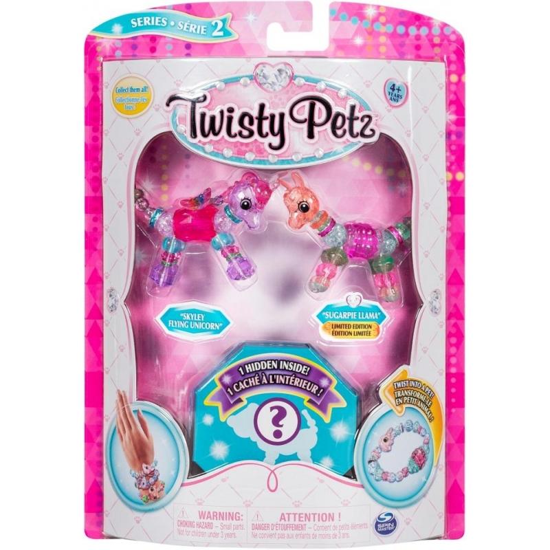 Spin Master - Twisty Petz Three Pack Figures Serie 2 - Tickles Tiger & Pixiedust Puppy (20104383)