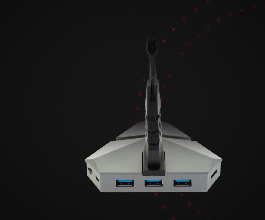 SUREFIRE MOUSE BUNGEE AXIS GAMING HUB Gameexplorers.gr